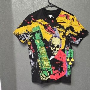 Vibrant Skull Graphic Kids T-Shirt